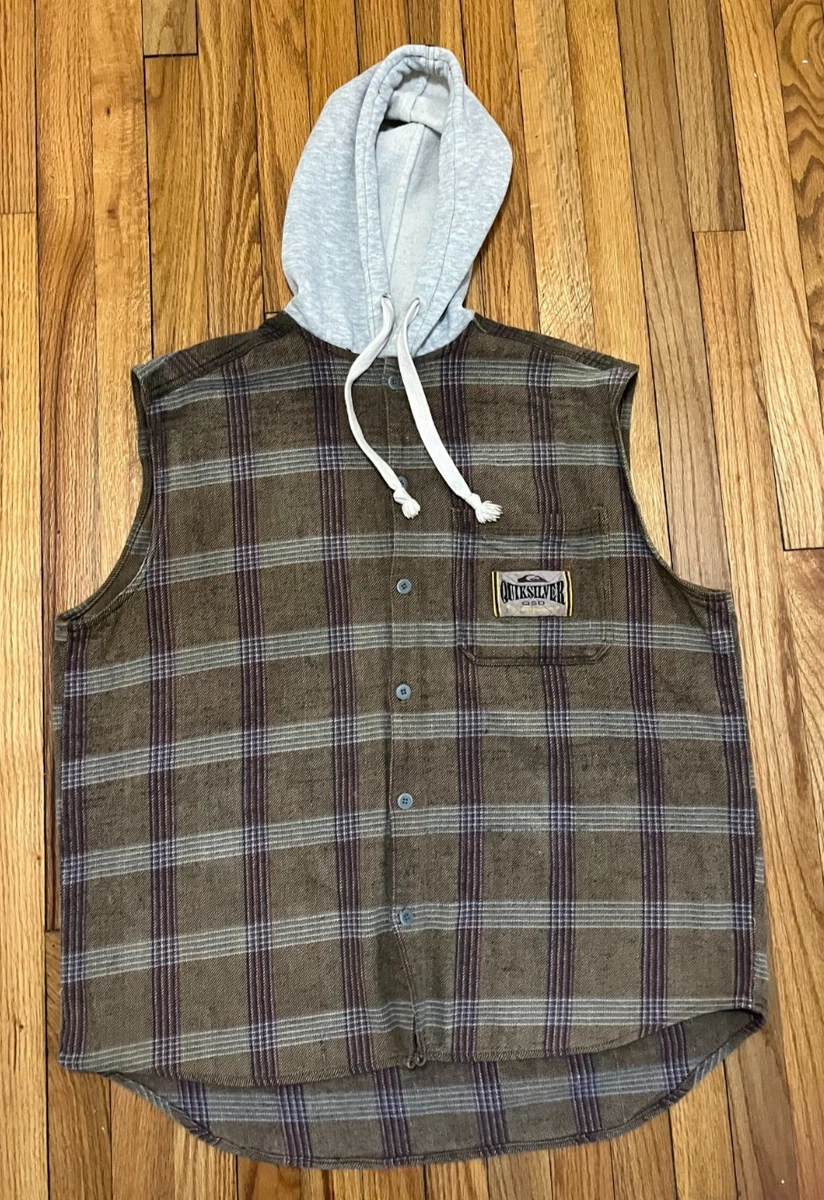 Men's Sleeveless Plaid Shirt - Casual Button-Down Flannel Vest With Pockets