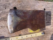 Vintage True Temper Perfect Kelly Works Jersey Pattern Axe Head 4 lbs 10 oz