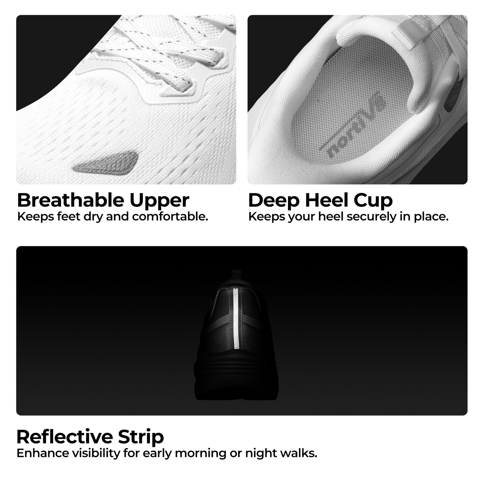 Women Comfortable Tennis Running Shoes Slip On Sport Walking Shoes