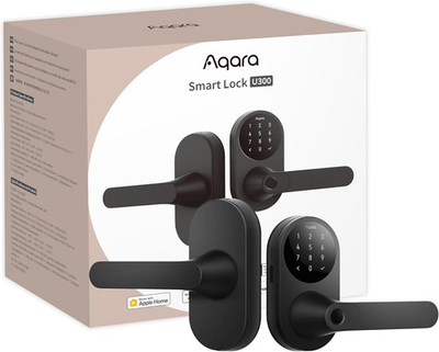 #ad Aqara Smart Lock U300 Fingerprint Keyless Entry w Apple Home Key $161.99