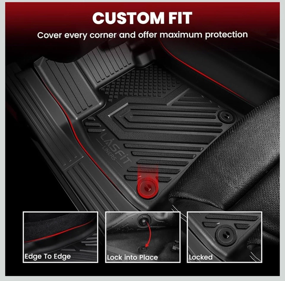 Alfombrillas de piso y carga y respaldo LASFIT para Kia Sportage 2026 2025 2024 2023 Foto 3 de 4