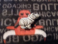 Small Goebel Hippopotamus Made In W Germany With Sticker
