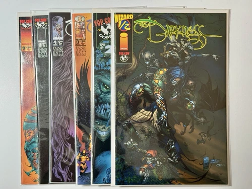 THE DARKNESS LOT (1/2 limited,2,3,4,6,9) MARK SILVESTRI