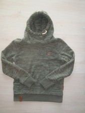 Hoodie * Pullover * Kapuzenshirt * Fleece * grau * Gr. S * NAKETANO SCHIZZEL