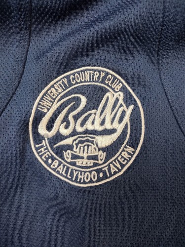 Nike Golf Shirt Men XL - Miller Lite Navy Bl 1/4 Zip Pullover, Bally Ballyhoo - Picture 5 of 12