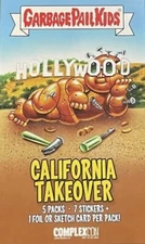2022 Garbage Pail Kids CA Takeover Complex CON Complete Your Set GPK U Pick
