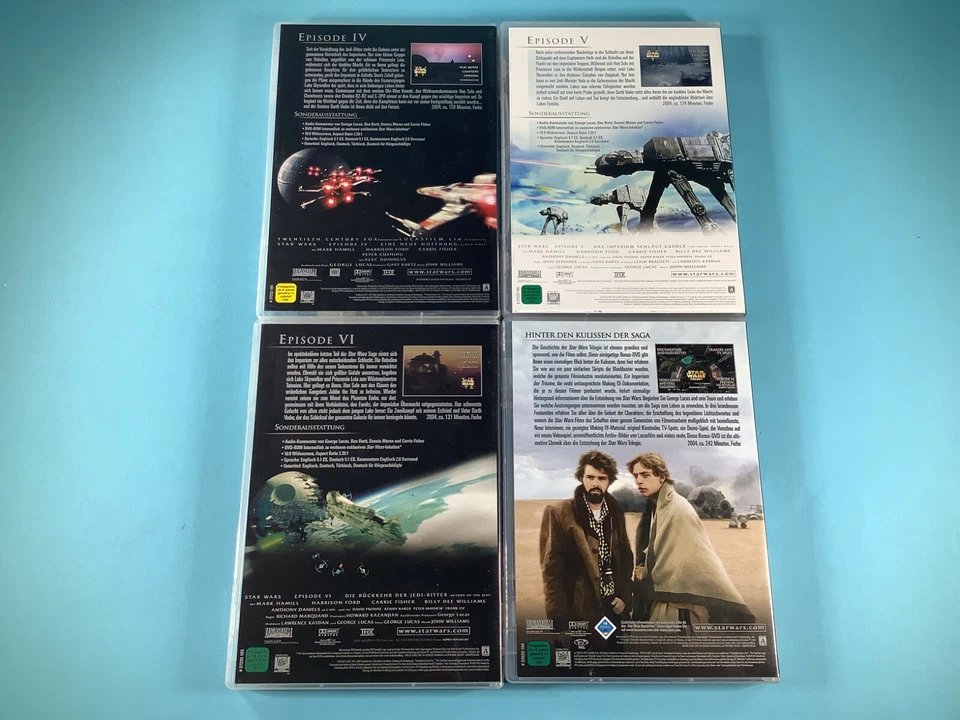 Star Wars 4- 6 + Bonusmaterial IV V VI 4 5 6 - DVD Film Set - Bild 2 von 2