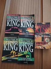 STEPHEN KING lotto 5 LIBRI ROSE MADDER -IL MIGLIO VERDE