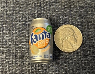 Zuru 5 Surprise Mini Brands Series 5  Orange FANTA Zero in can Lot #2AAC