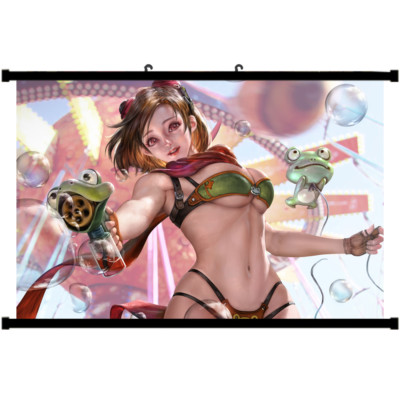 Anime Poster Frog Girl HD Wall Scroll Painting Home Decor 40x60cm Collection