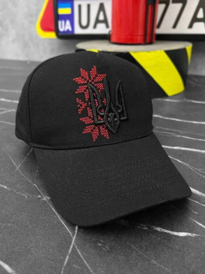 Baseball cap embroidery with coat of arms💙💛-image