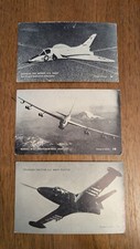3 cartes arcade avion militaire