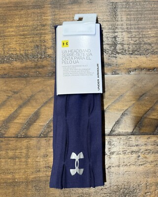 UNDER ARMOUR UA Non Slip Headband in Navy Blue - New With Tags