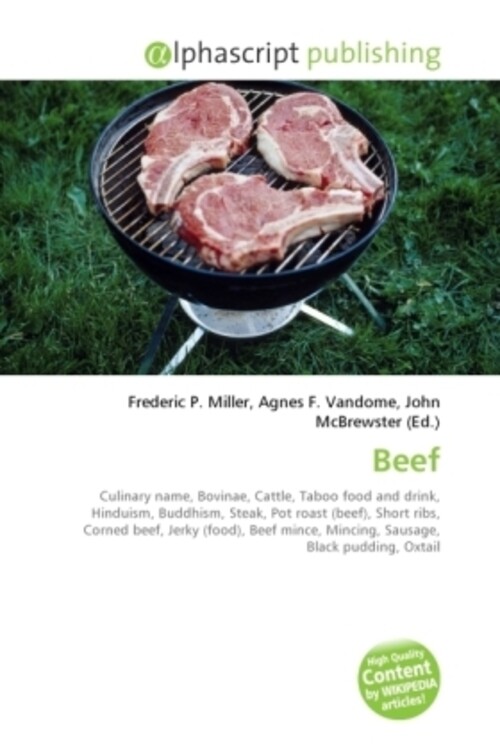 Frederic P. Miller (u. A.) | Beef | Taschenbuch | Englisch | Ean