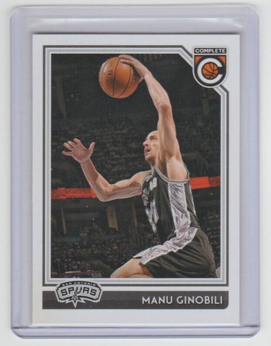 Manu Ginobili [No Back] #306 2016 Panini Complete card