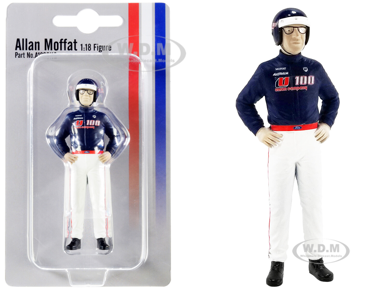 ФИГУРКА ВОДИТЕЛЯ ALLAN MOFFAT U100 ДЛЯ МОДЕЛЕЙ АВТОМОБИЛЕЙ В МАСШТАБЕ 118 ОТ ACME A1800119 2990₽