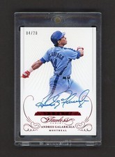 2016 FLAWLESS GREATS AUTOGRAPHS RUBY #GAAG ANDRES GALARRAGA   /20  *9237