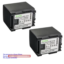 Kastar Replacement Battery for Canon BP-819 CG-800 Canon VIXIA HF M36 Camcorder