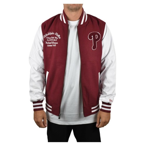 GIUBBOTTO NEW ERA BOMBER POST GRAD PACK VARSITY JACKET PHIPHI GARA  ORIGINALE | eBay