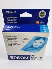 Expired Genuine Epson T034 T034220 Cyan Ink Cartridge Exp 2006