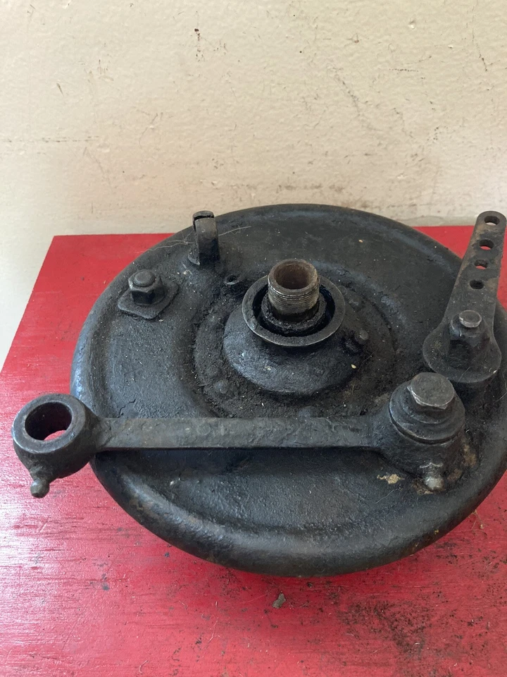 Harley 1936 OEM VL VLH Springer rueda tambor de freno delantero 995B Foto 3 de 4