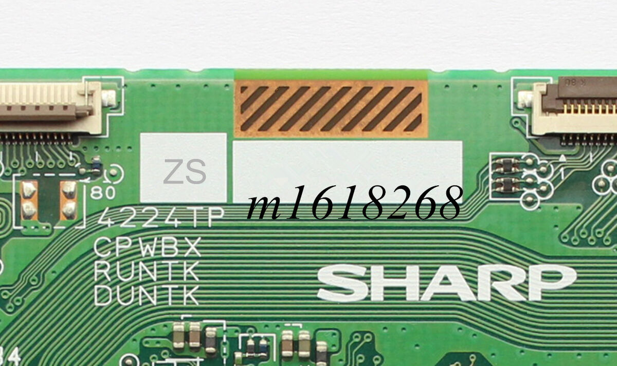 T-Con Board SHARP 4224TP ZS CPWBX RUNTK DUNTK 4224TPZS LCD T-Con Board SHARP 4224TP ZS CPWBX RUNTK DUNTK 4224TPZS LCD