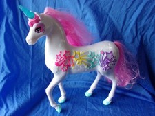 Barbie Dreamtopia Brush 'N Sparkle Unicorn Horse Doll w/ Lights Sounds Mattel