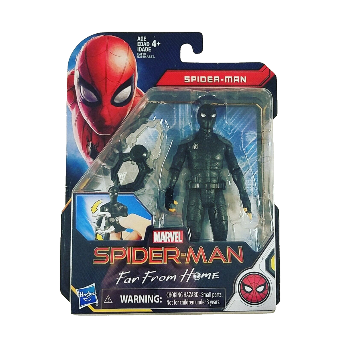 Marvel Spider-man Far From Home Stealth Suit Night Monkey 6in