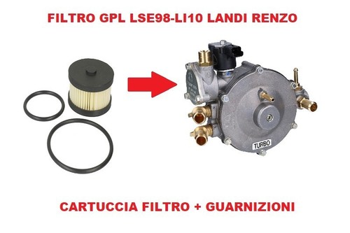 FILTRO GPL LI10 ELETTROVALVOLA RIDUTTORE LANDI RENZO LSE98 LI10 FASE LIQUIDA - Foto 2 di 6