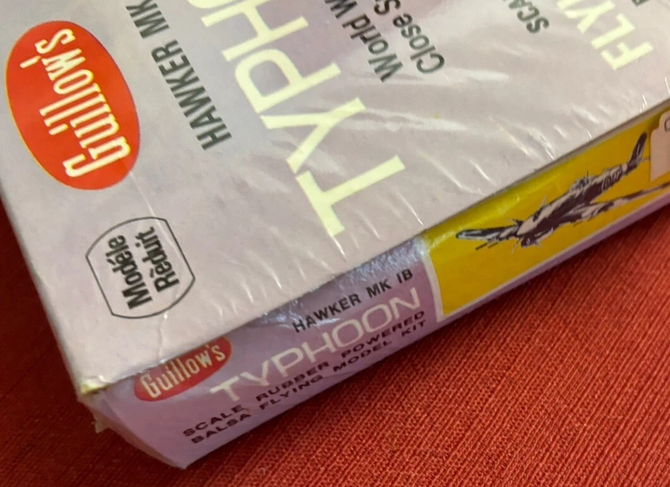 NEW Guillow's WWII Hawker Typhoon Balsa Wood Flying Model Airplane Kit 906 - Image 2 of 4