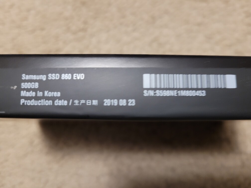 Samsung 860 EVO 500gb SATA III V-nand SSD Mz-76e500 887267623230| eBay