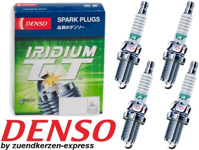 DENSO IT05 Iridium TT IKBH20TT 4705 Zündkerzen, 4 Stück by Zuendkerzen-Express