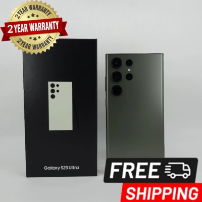 Newsealed Samsung Galaxy S23 Ultra 5G S918U 256/512GB Fully Unlocked 2-yr-wty