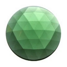 Stained Glass Supplies - JEWEL-30mm ROUND-SEA GRN (33612) 