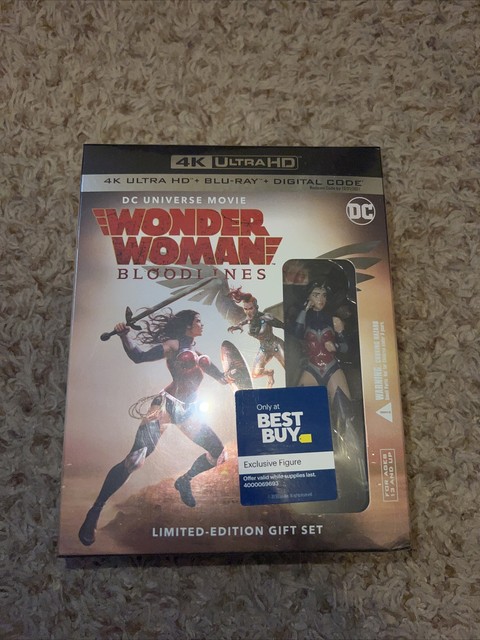 Wonder Woman Bloodlines 4k Ultra Hd Blu Ray Digital Limited Edi Figure For Sale Online Ebay