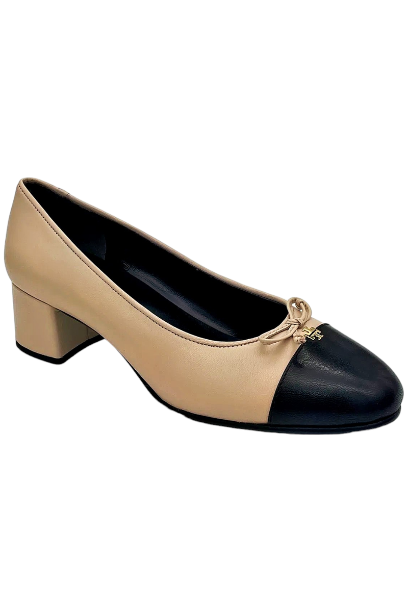 Tory Burch Women's Cap Toe Ballet Pumps Perfect Black/Rose Pink | eBay Tory Burch Women's Cap Toe Ballet Pumps Perfect Black/Rose Pink | eBay
