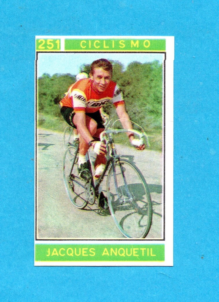 CAMPIONI dello SPORT 1967/68-Figurina ANQUETIL -CICLISMO
