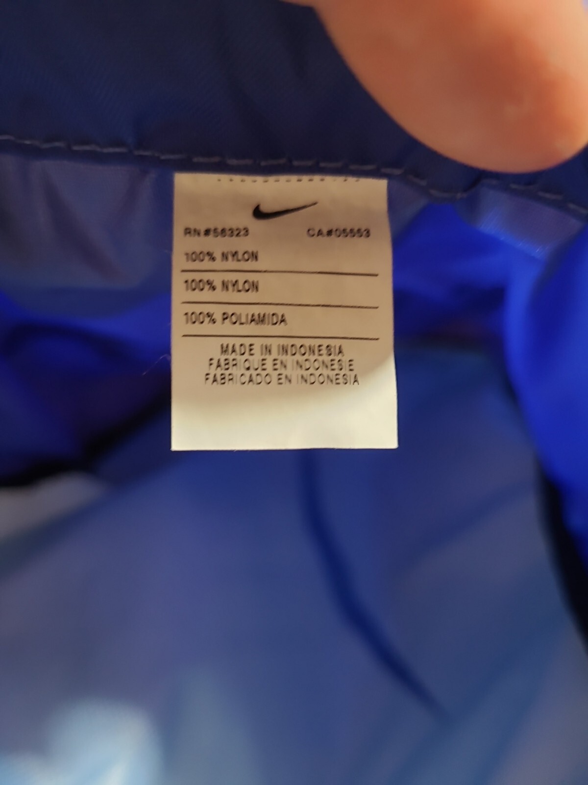 Blue Nike Drawstring Backpack Pre-Owned - image 5