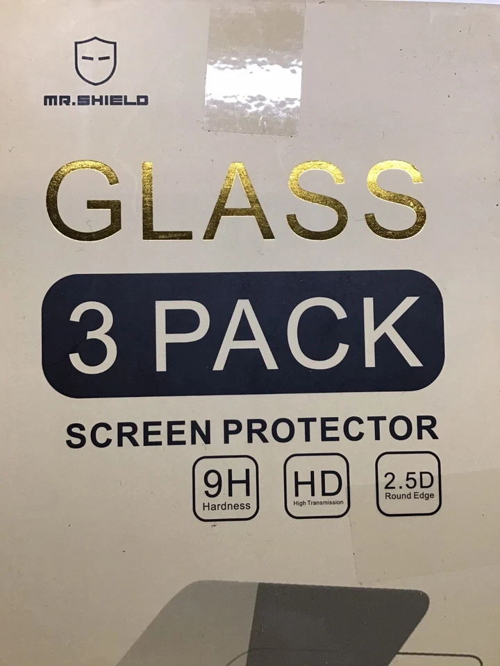 Paquete de 3 protectores de pantalla de vidrio templado | Mr. Shield 9H dureza HD | Nokia X10 Foto 4 de 4