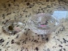 Royal Crystal Rock Italy Cover Candy Dish Clear Glass Small — photo 8