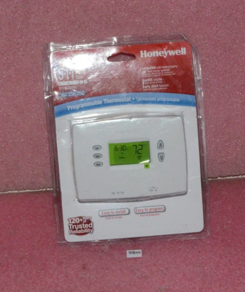 Honeywell Programmable Thermostat RTHL2410C.