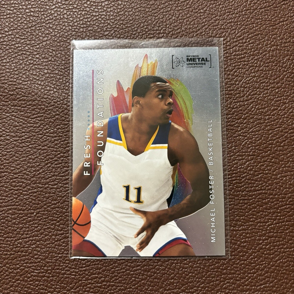 JY52) 2022 Metal Universe MICHAEL FOSTER #FF31 Fresh Foundation