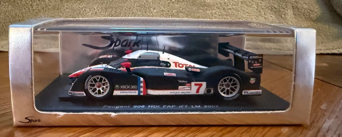 Spark 1/43 43LM09 - Peugeot 908 HDI FAP #9 - Vainqueur 24h Le Mans 2009 - Wurz, Gené, Brabham