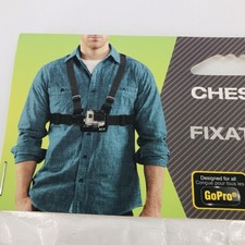 GoPro Camera Chest Mount Adjustable Strap XIT Photo Hands Free Body Mount NIP