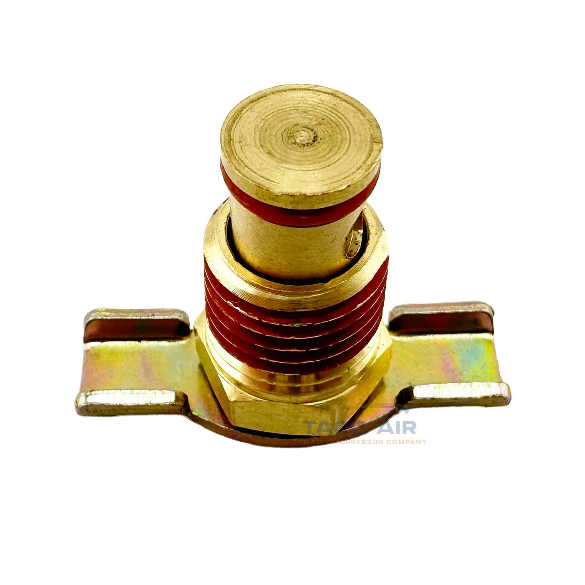 Air Compressor T-Handle Petcock Moisture Water Tank Drain Valve Brass 1/4" MNPT