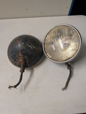 1933 1934 Ford Commercial Pickup Truck Headlight Pair Originals Patina Rat Rod
