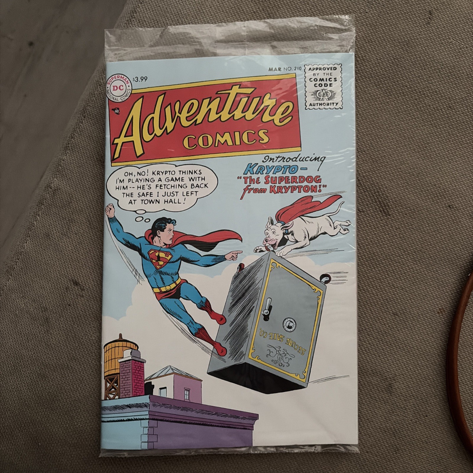 Adventure Comics #210 - 1st Appearance of Krypto Superman's Dog - Mint Condition