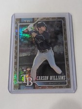 2026 Topps Series 1 Carson Williams Orange Spring Training /25