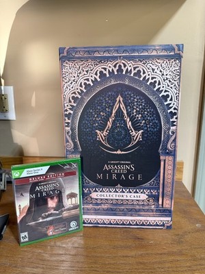 Ubisoft Assassin's Creed Mirage Collectors Statue, Steelbook & More (With Game)