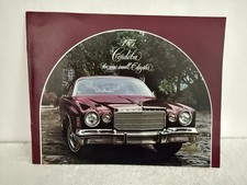 1975 Chrysler Cordoba Vintage Original Car Sales Brochure Catalog - 8 pages
